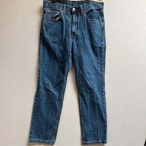 Levi’s 516 Straight Leg Classic Blue Denim Jeans Sz 33